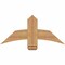 Ekena Millwork Bellingham Timber Gable Bracket, Western Red Cedar, 36"W x 16"H x 1 1/2"D x 5 1/2"F, 11/12 Pitch GBW036X16X0206BEL00SWR - alternate 1